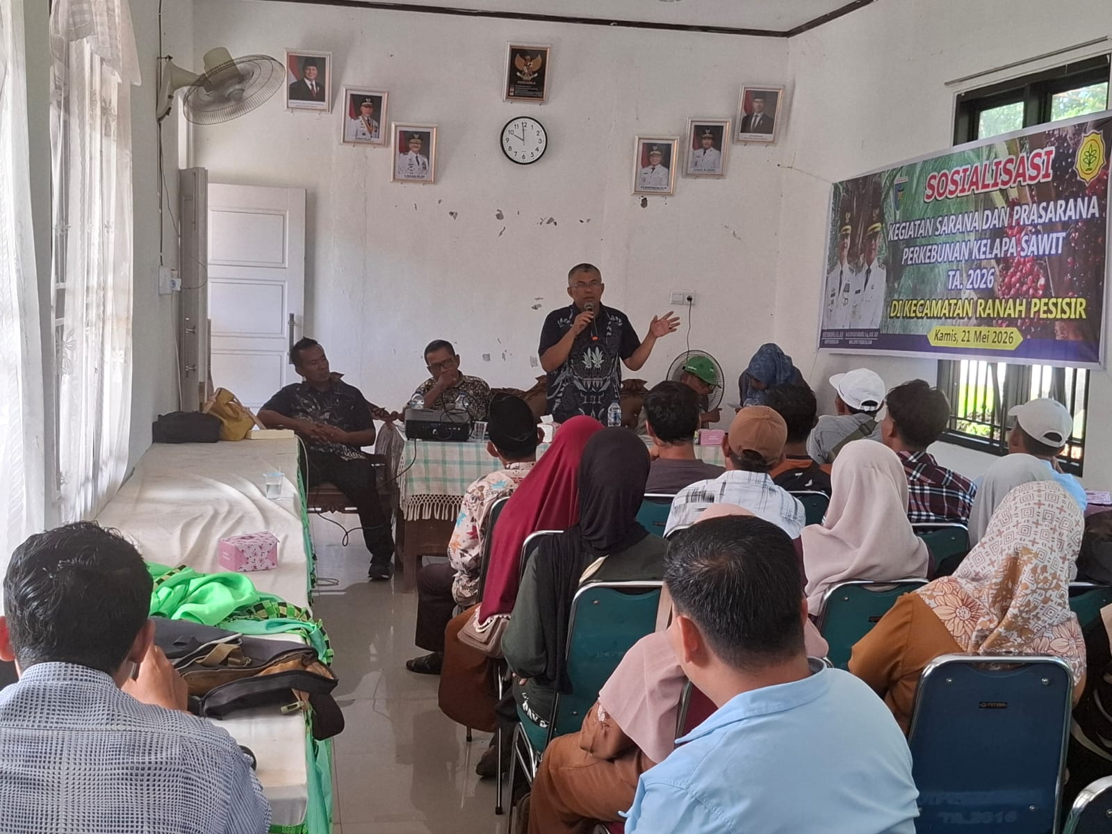 Petani Sawit Sutera, Lengayang dan Ranah Pesisir Ikuti Sosialisasi Dana Perkebunan Sawit
